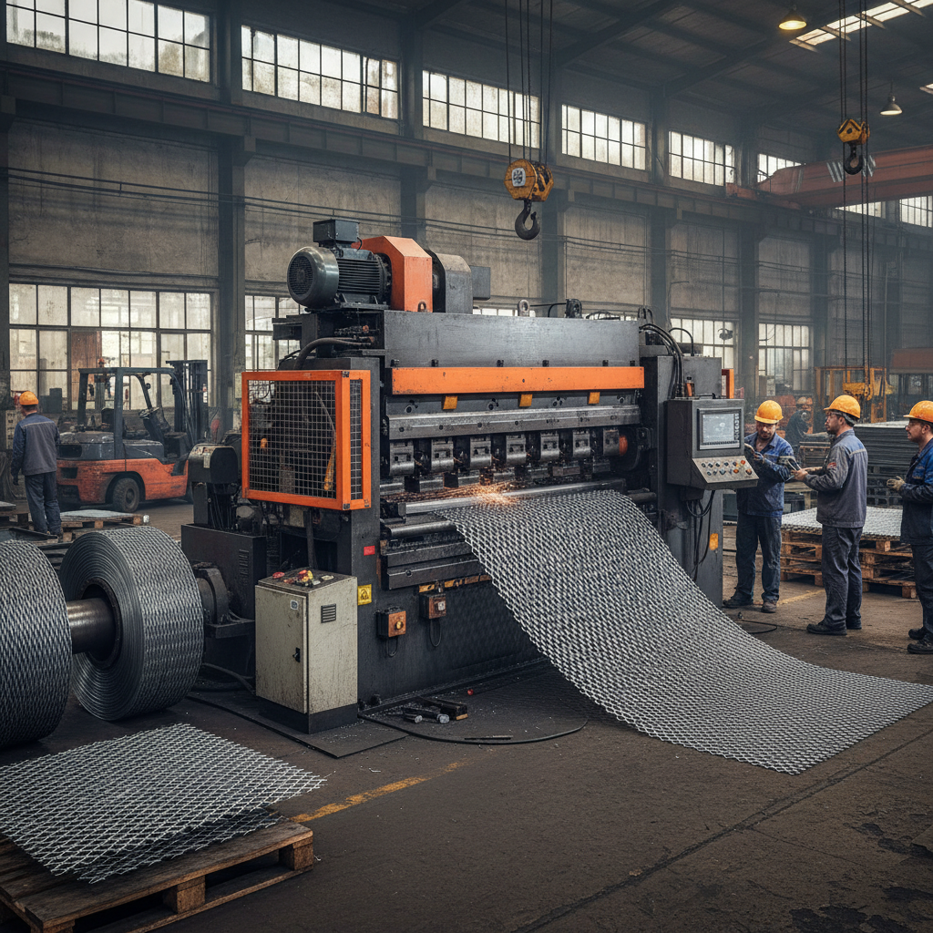 bender expanded metal machine