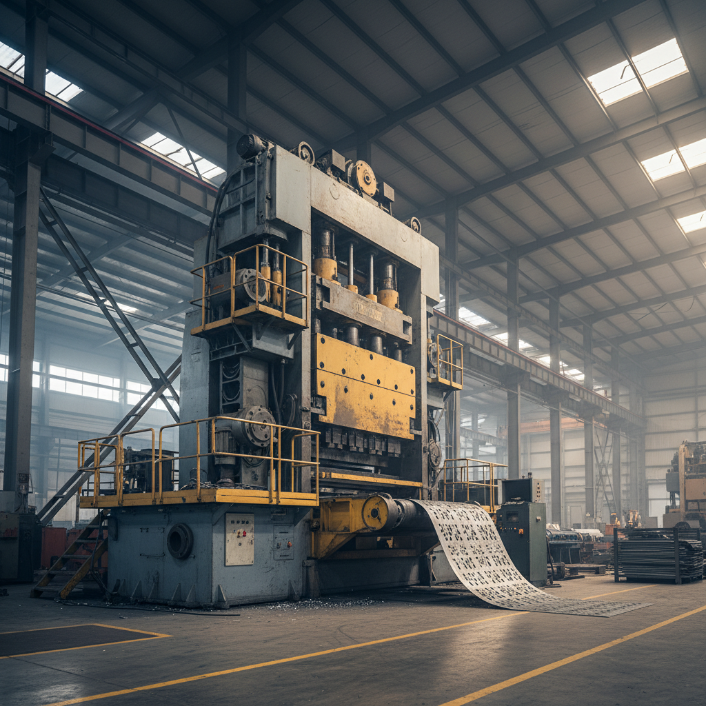 expanded metal press