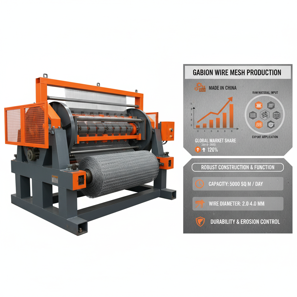 China Gabion Wire Mesh Machine