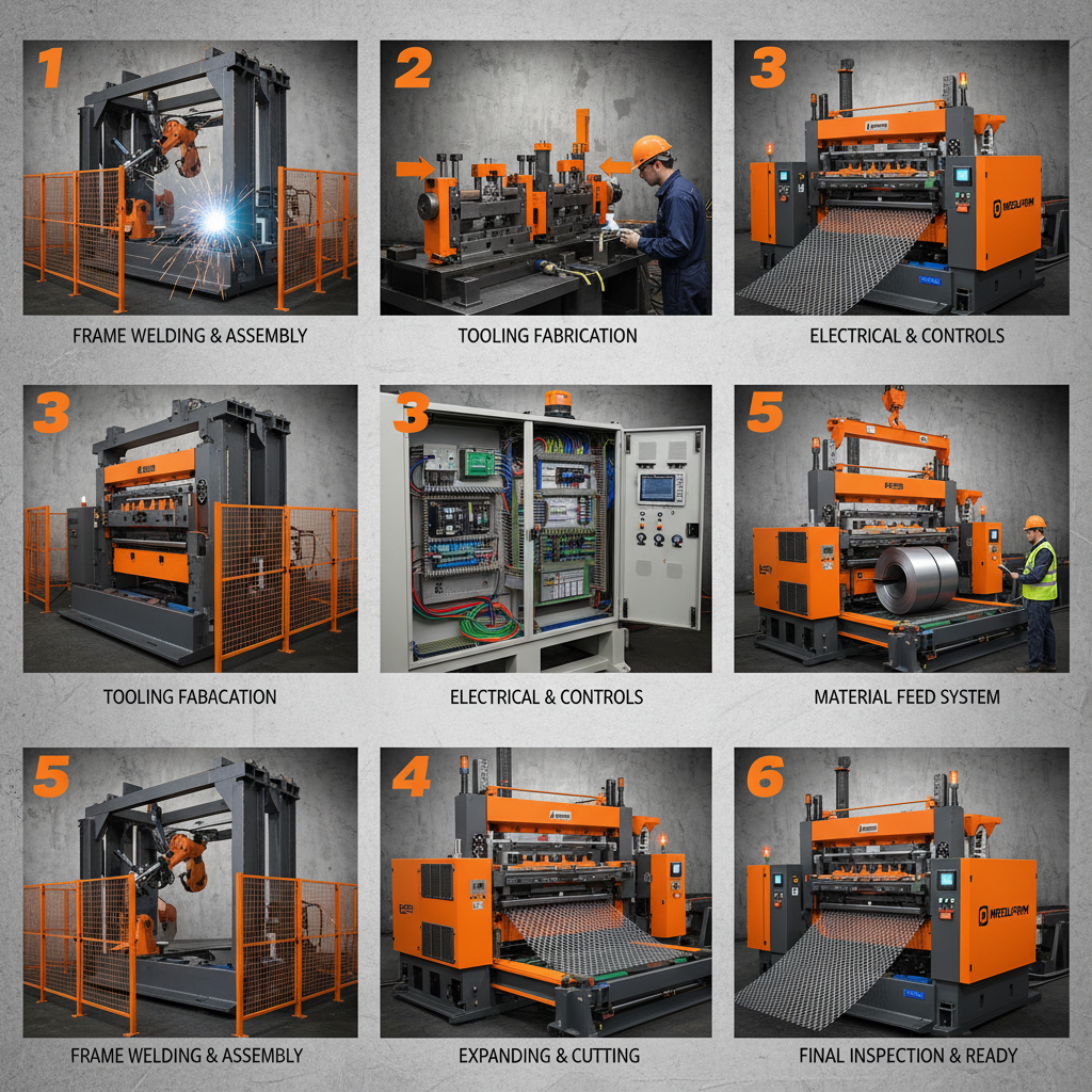 expanded metal mesh machine manufacturers