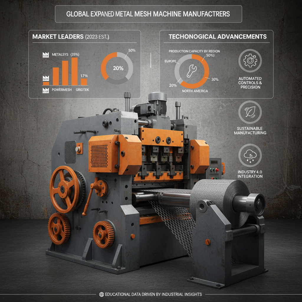 expanded metal mesh machine manufacturers