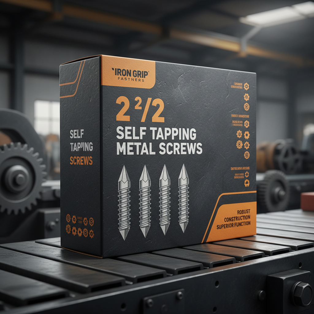 2 1 2 self tapping metal screws