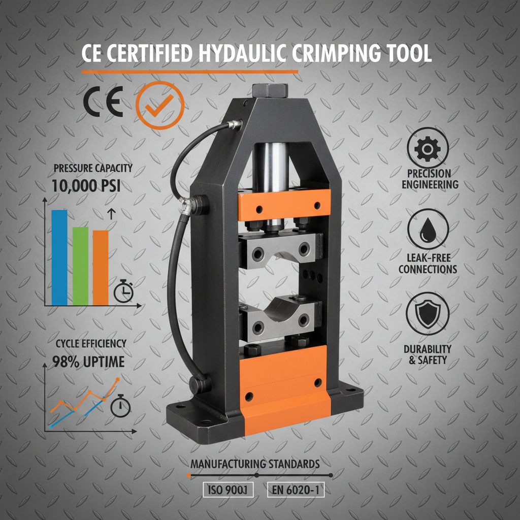 CE Certification hydraulic line crimping tool