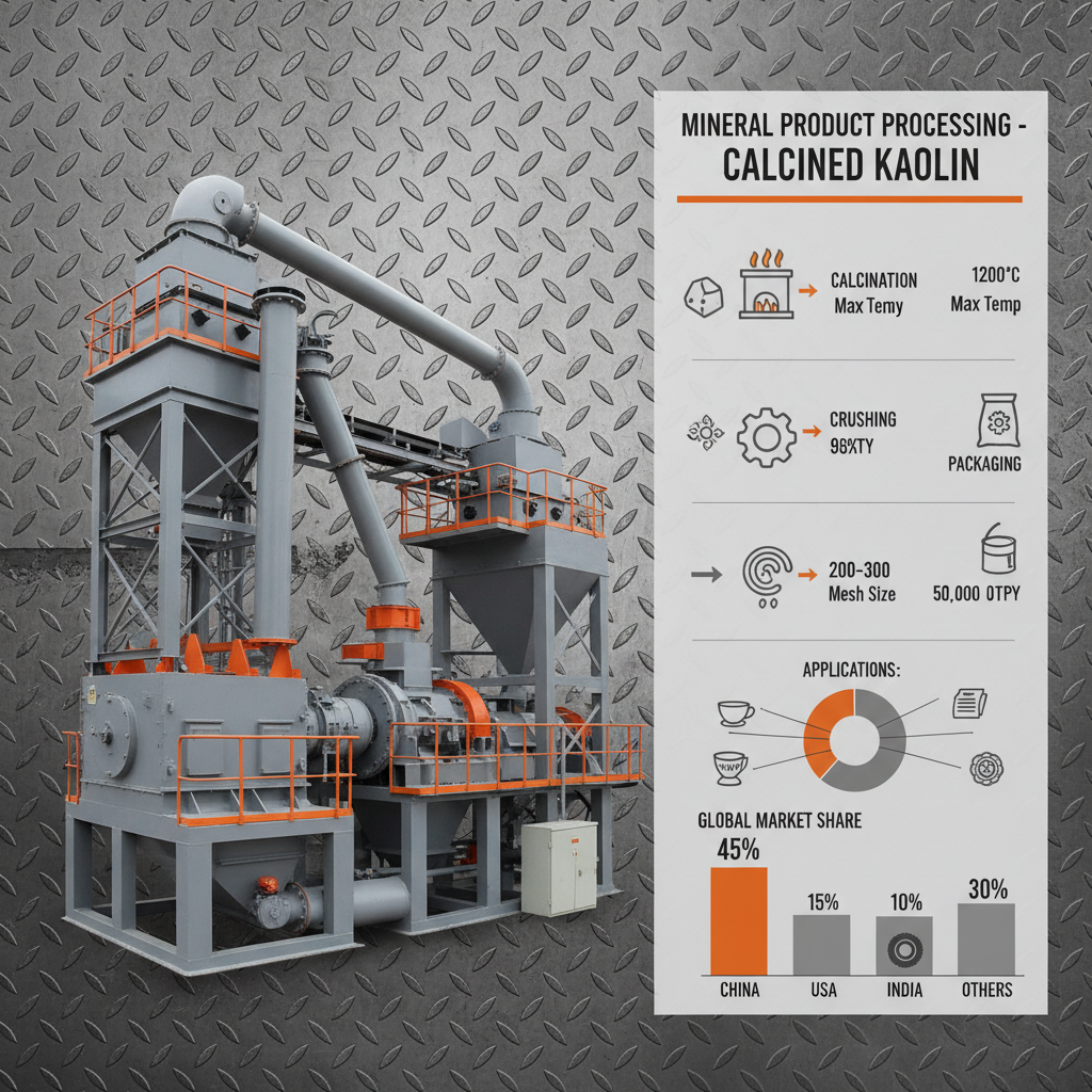 China calcined Kaolin Processing Machine