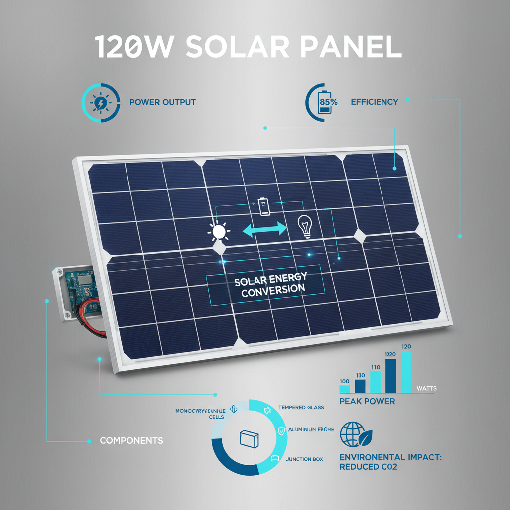 120 watt solar panel