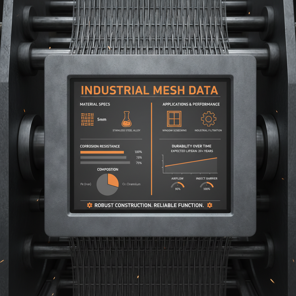 Comprehensive Guide to 5mm Stainless Steel Mesh for Industrial Applications