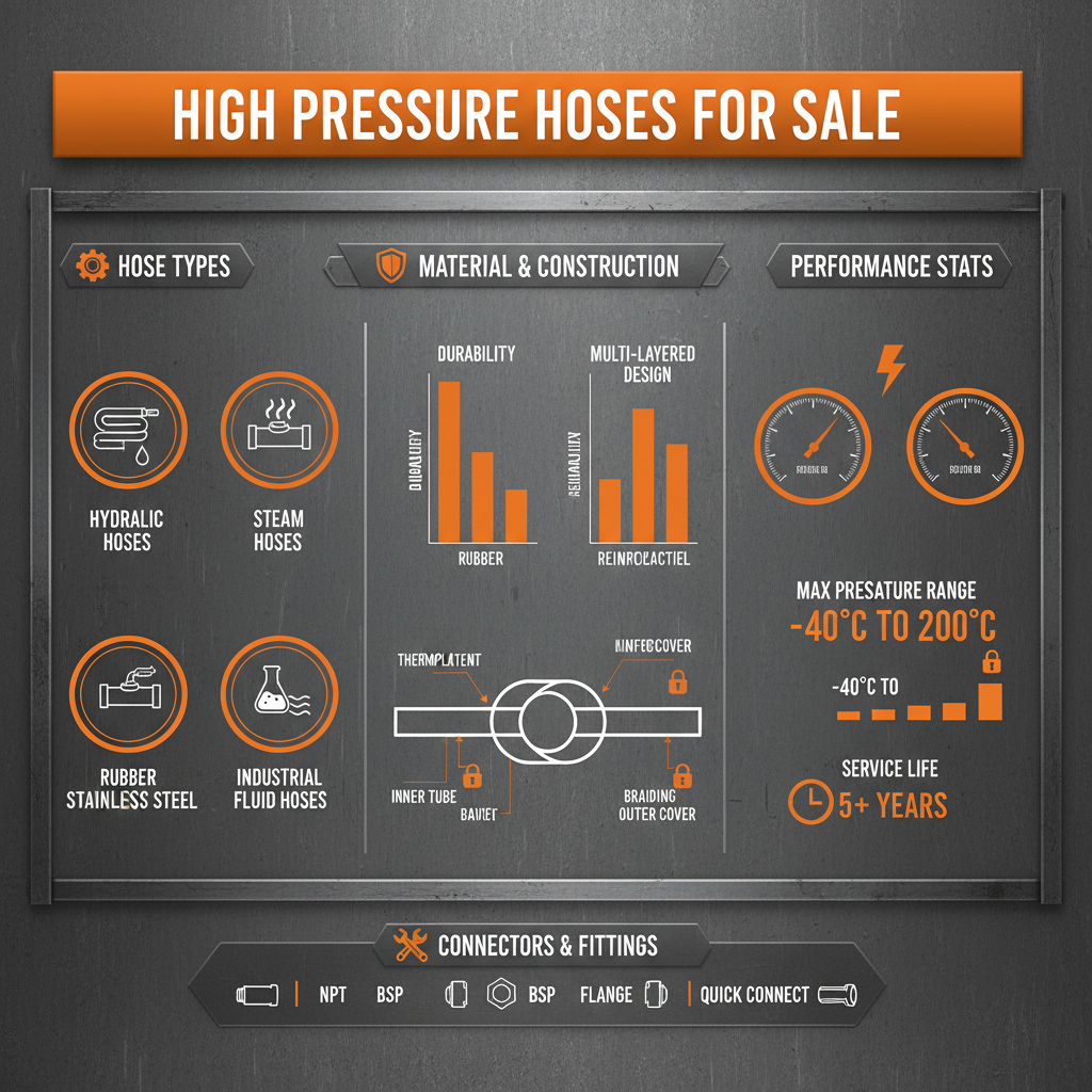 Find Reliable High Pressure Hoses for Sale and Expert Guidance