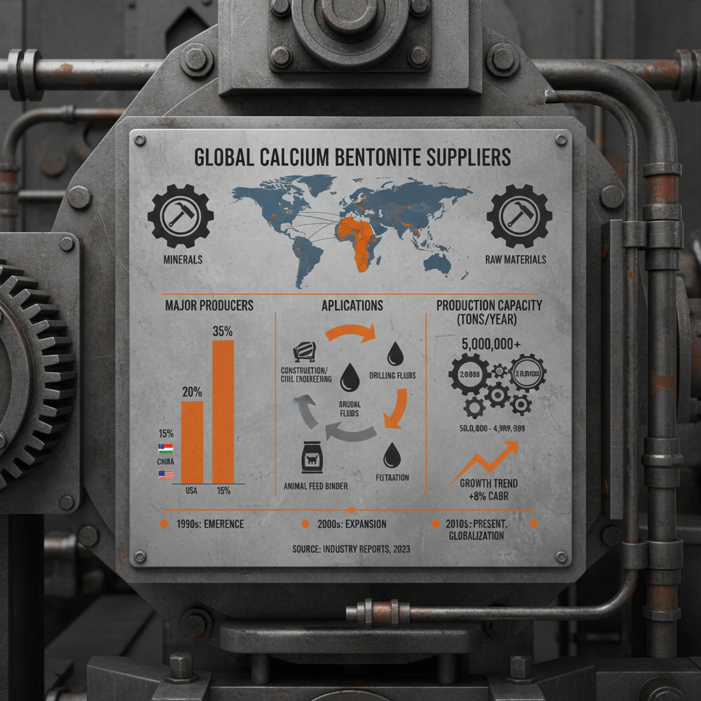 Find Top Quality Calcium Bentonite Suppliers for Industrial Needs