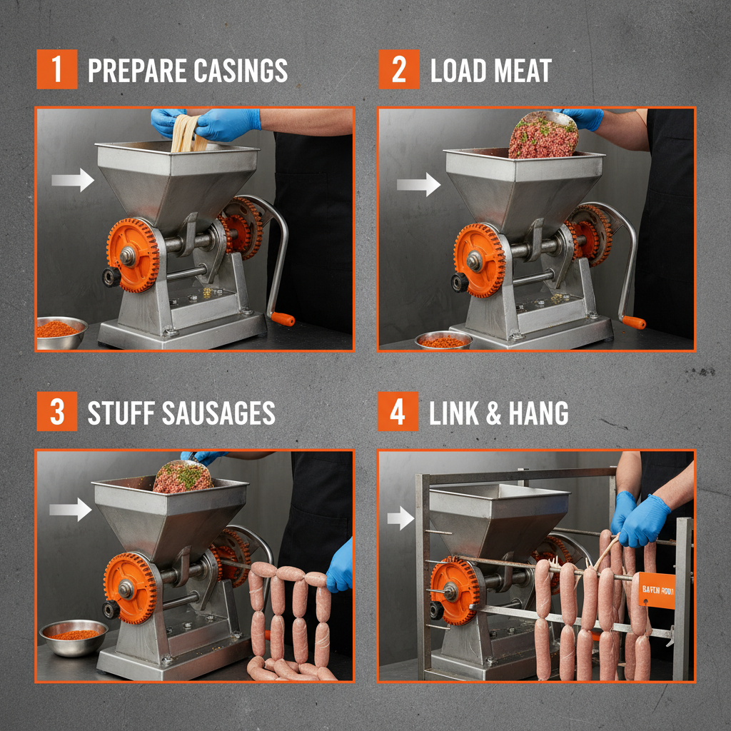 sausage machine manual Manufacture