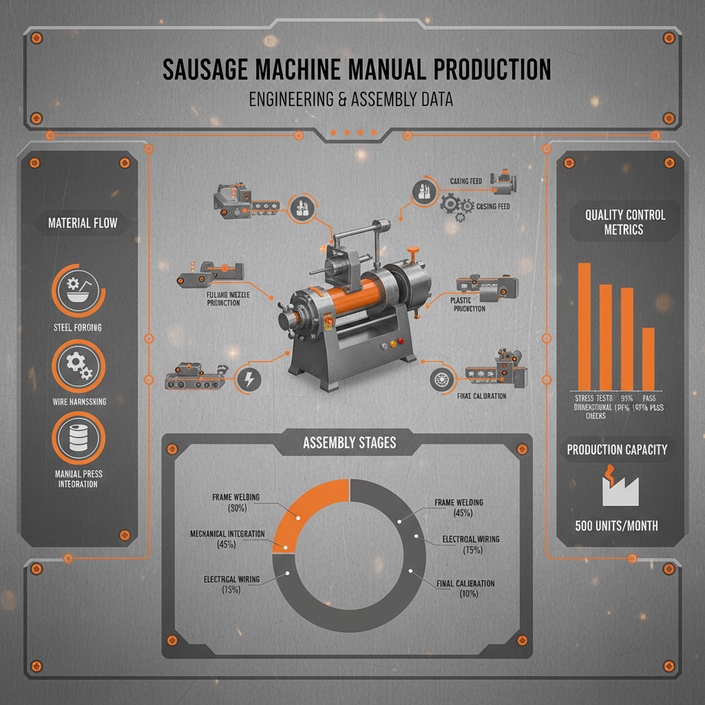 sausage machine manual Manufacture