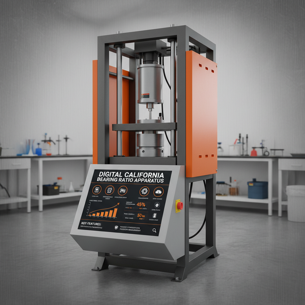 Digital California Bearing Ratio Apparatus