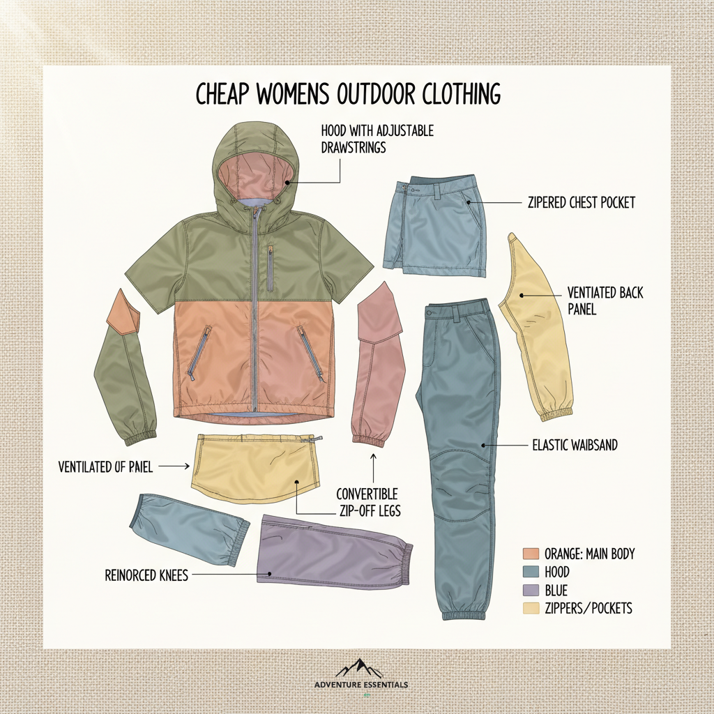 cheap womens outdoor clothing