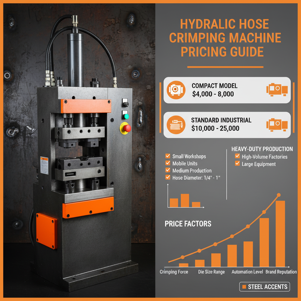 hydraulic hose pipe crimping machine price