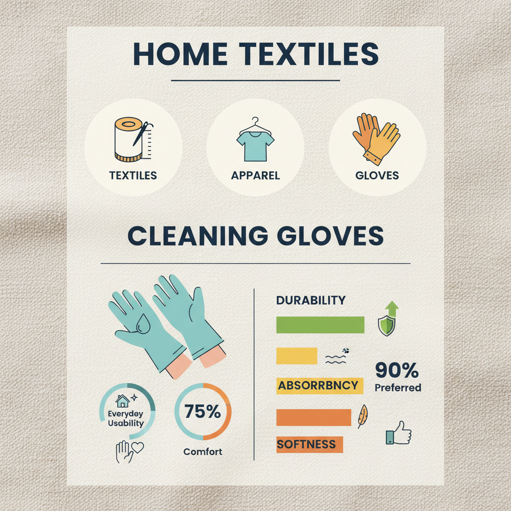 cleaning gloves