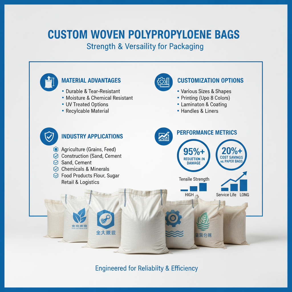 custom woven polypropylene bags