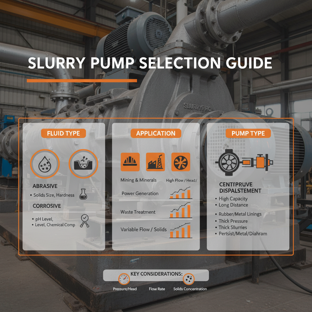 slurry pumps selection