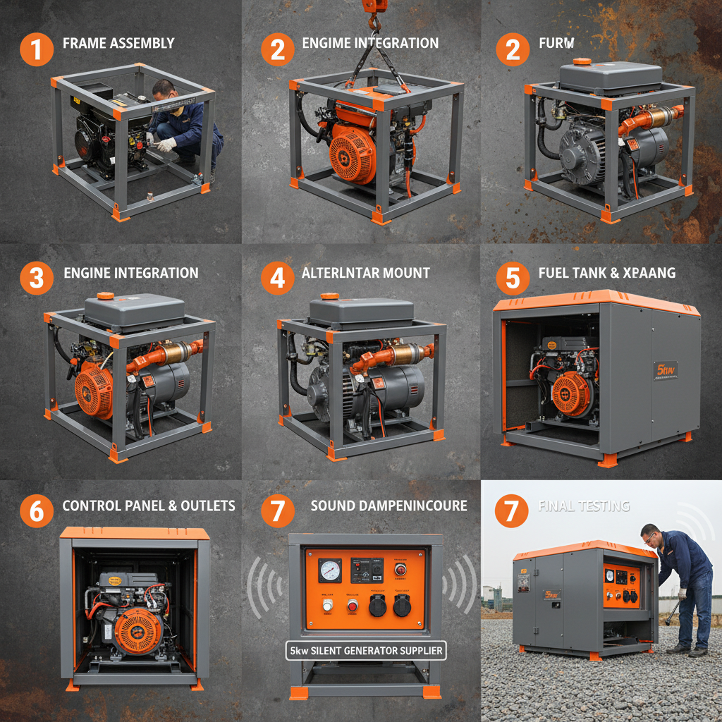 5kw silent generator Supplier
