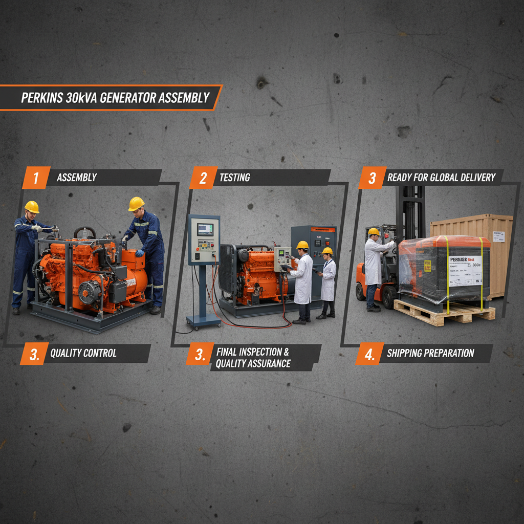 perkins generator 30kva Supplier