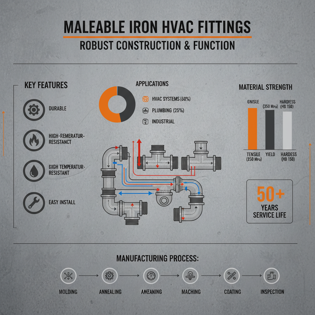 malleable iron fittings for hvac system