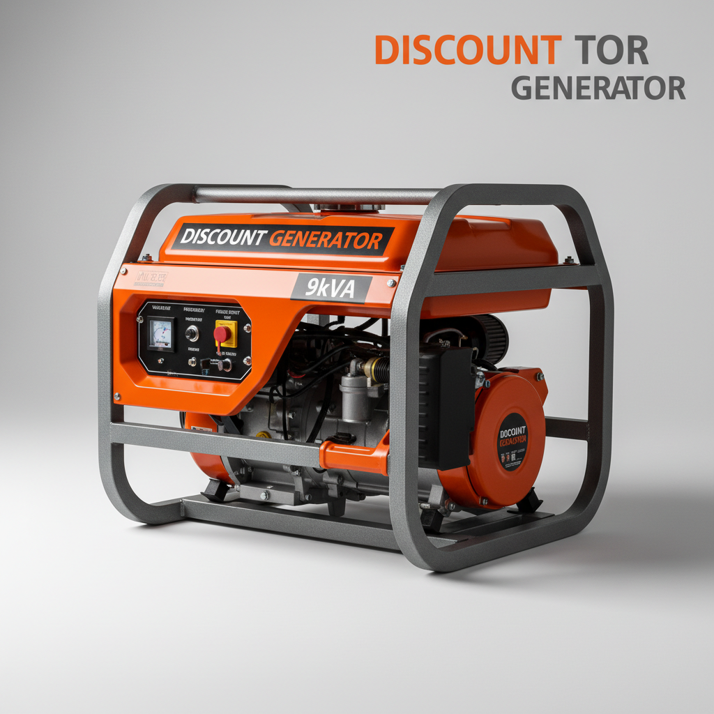 Discount 9kva generator