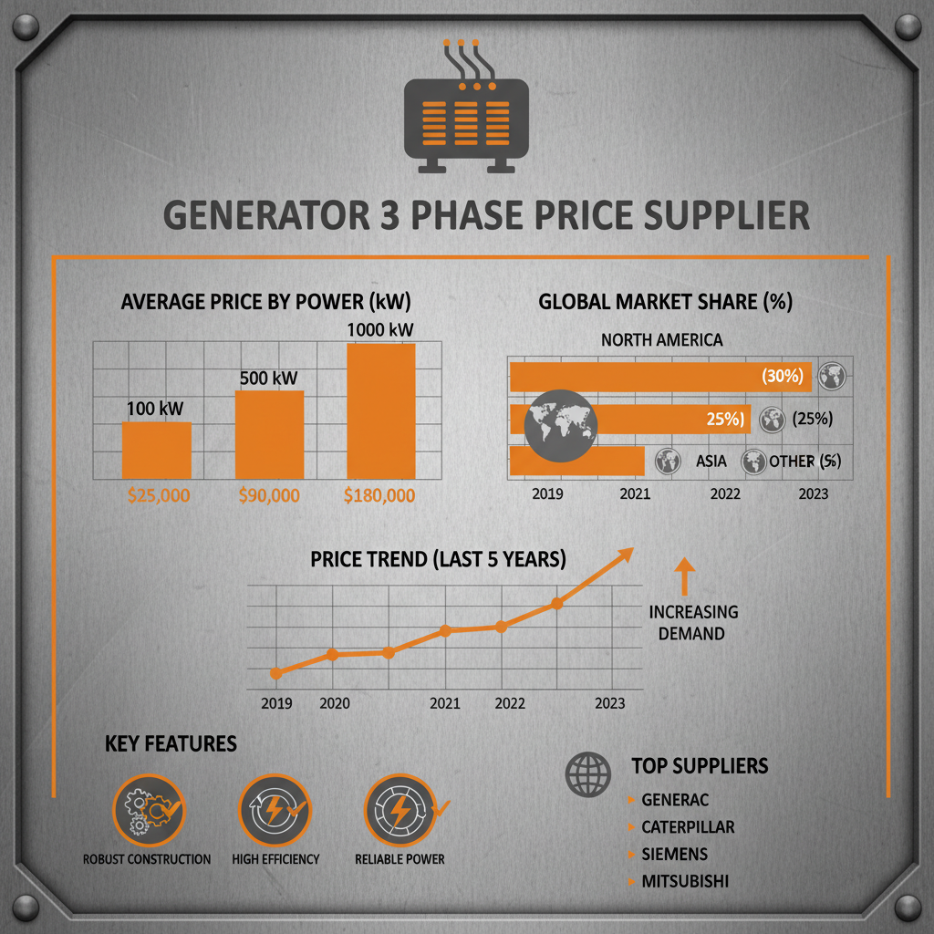 generator 3 phase price Supplier