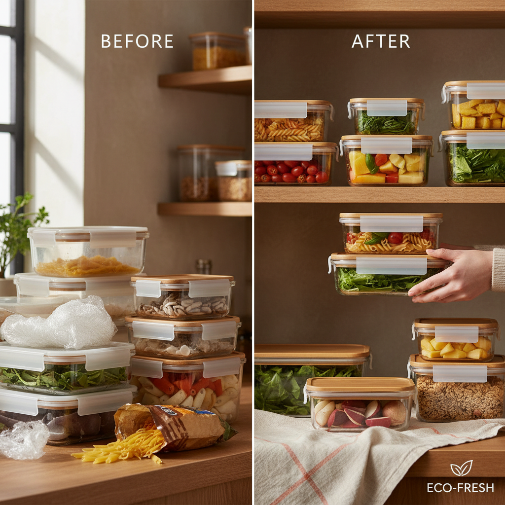 glass airtight food storage containers