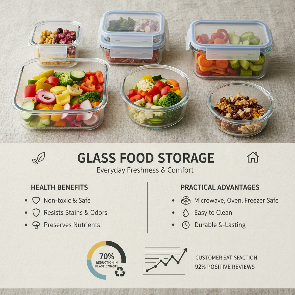 glass airtight food storage containers
