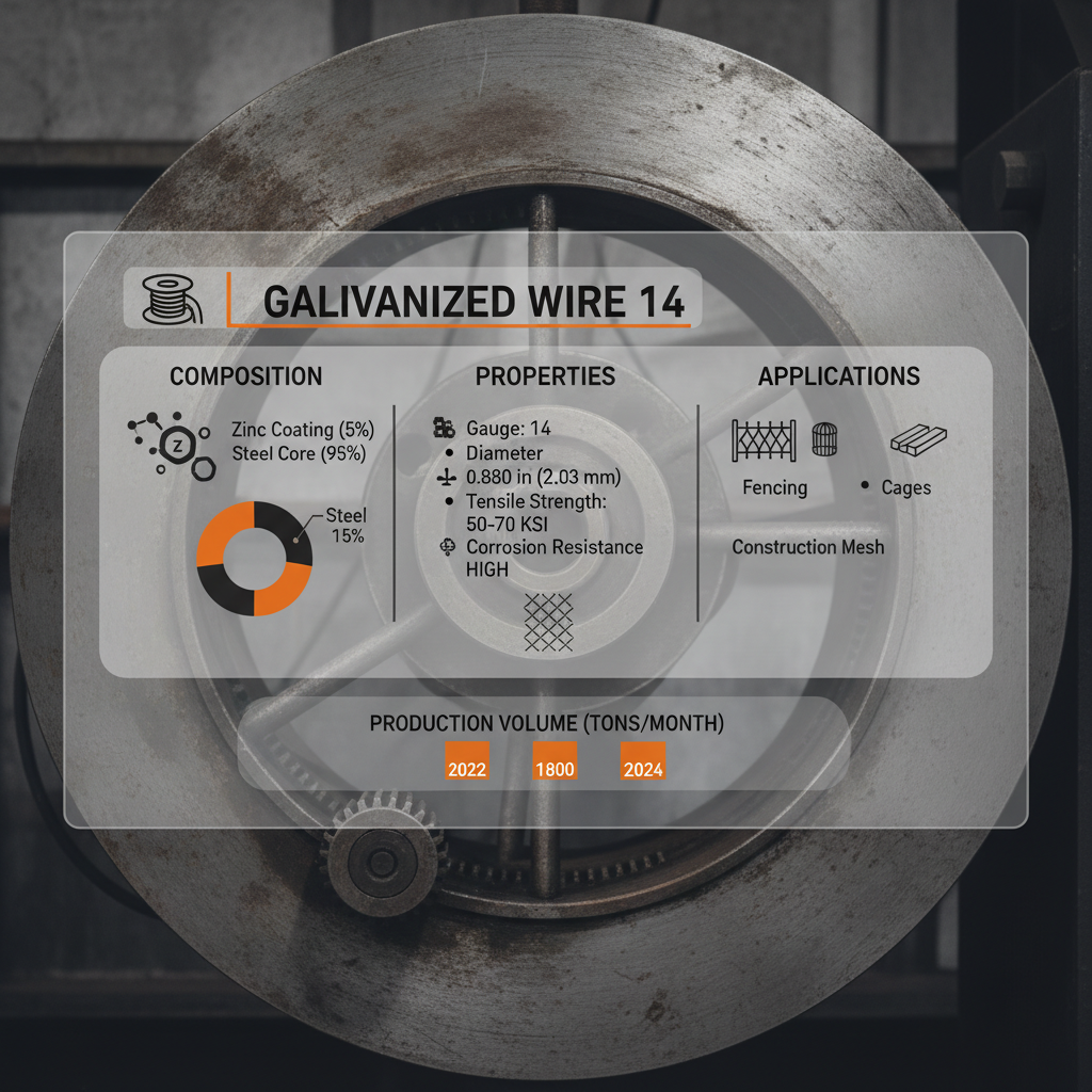 Galvanized Wire 14 A Comprehensive Guide to Properties and Applications