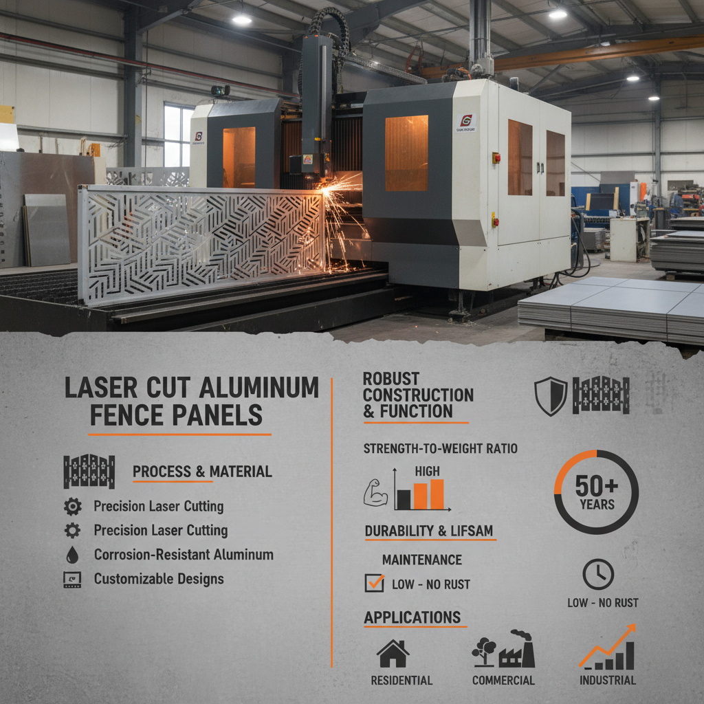 Explore the Benefits of Durable Laser Cut Aluminum Fence Panels