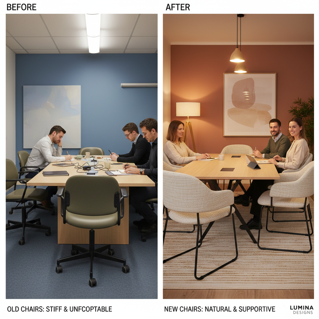 Modern Conference Chair Meeting Room Design for Enhanced Collaboration