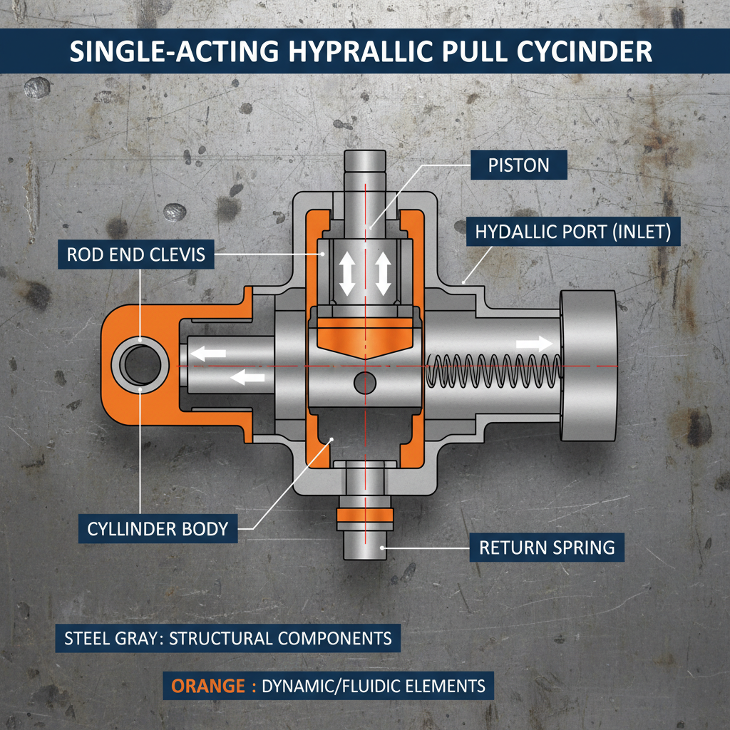 Explore High Quality Single Acting Hydraulic Pull Cylinder Solutions and Applications