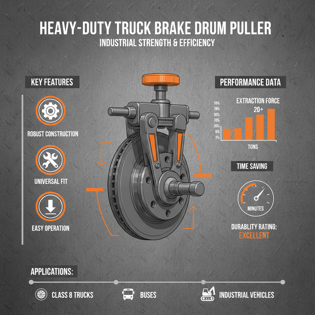 Essential Guide to Heavy Duty Truck Brake Drum Puller Selection and Usage