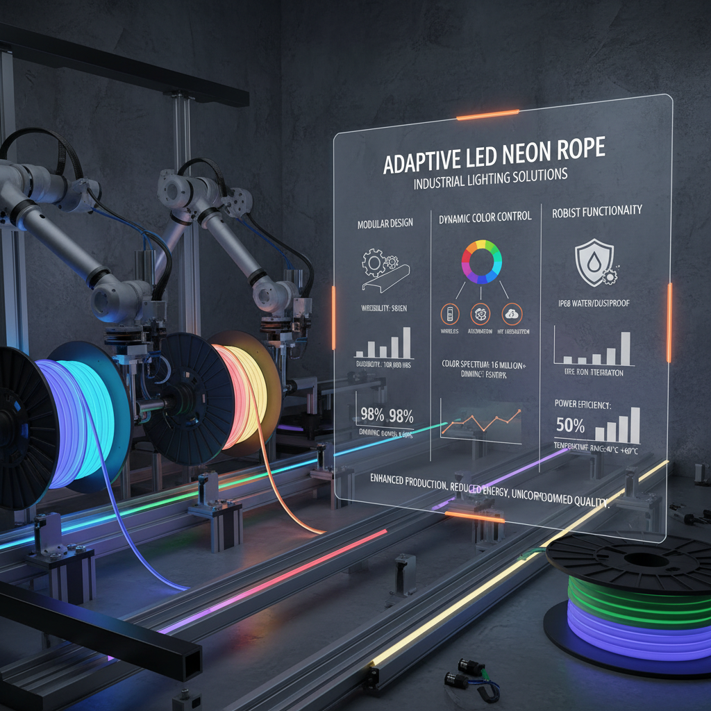 Explore the Vibrant World of Color Changing Led Neon Rope Light Solutions