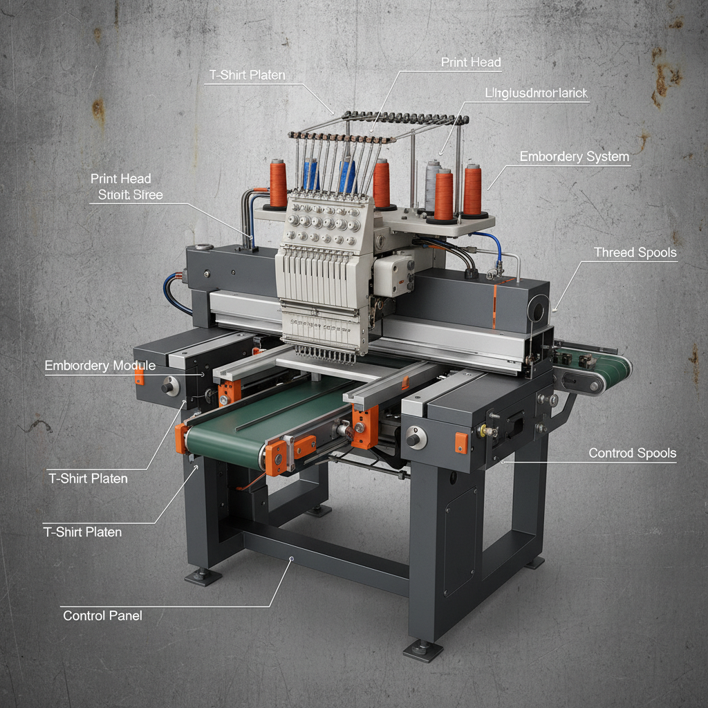 Affordable Cheap T Shirt Printing Embroidery Machine Revolutionizing Garment Decoration