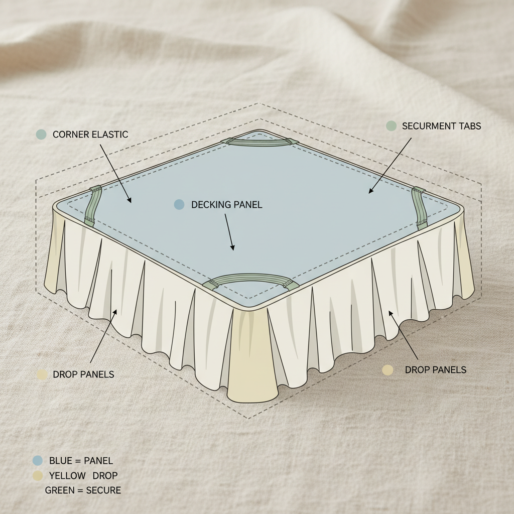 Enhancing Bedroom Aesthetics and Functionality with the Versatile Bed Skirt