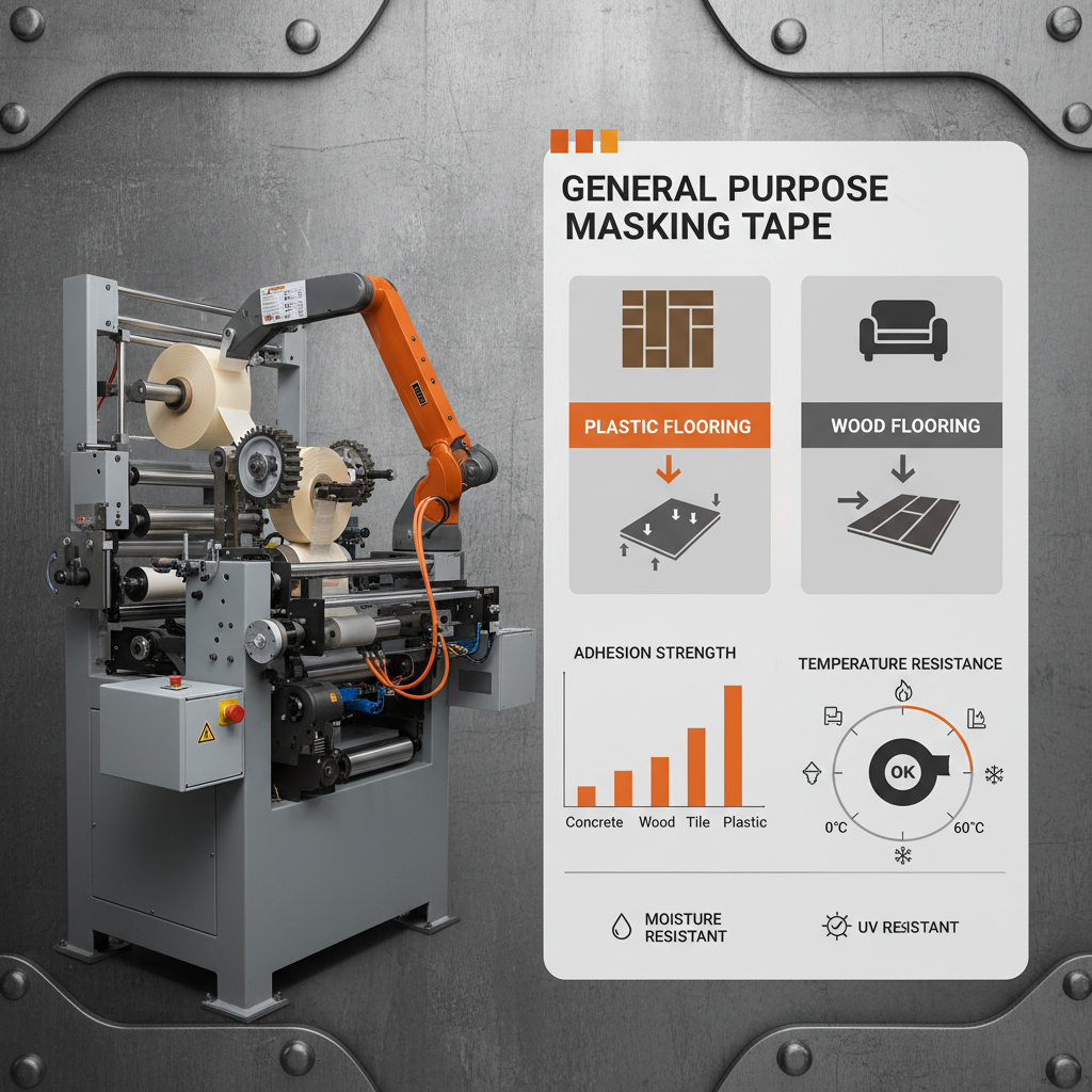 Exploring the Versatility of General Purpose Masking Tape and its Global Impact