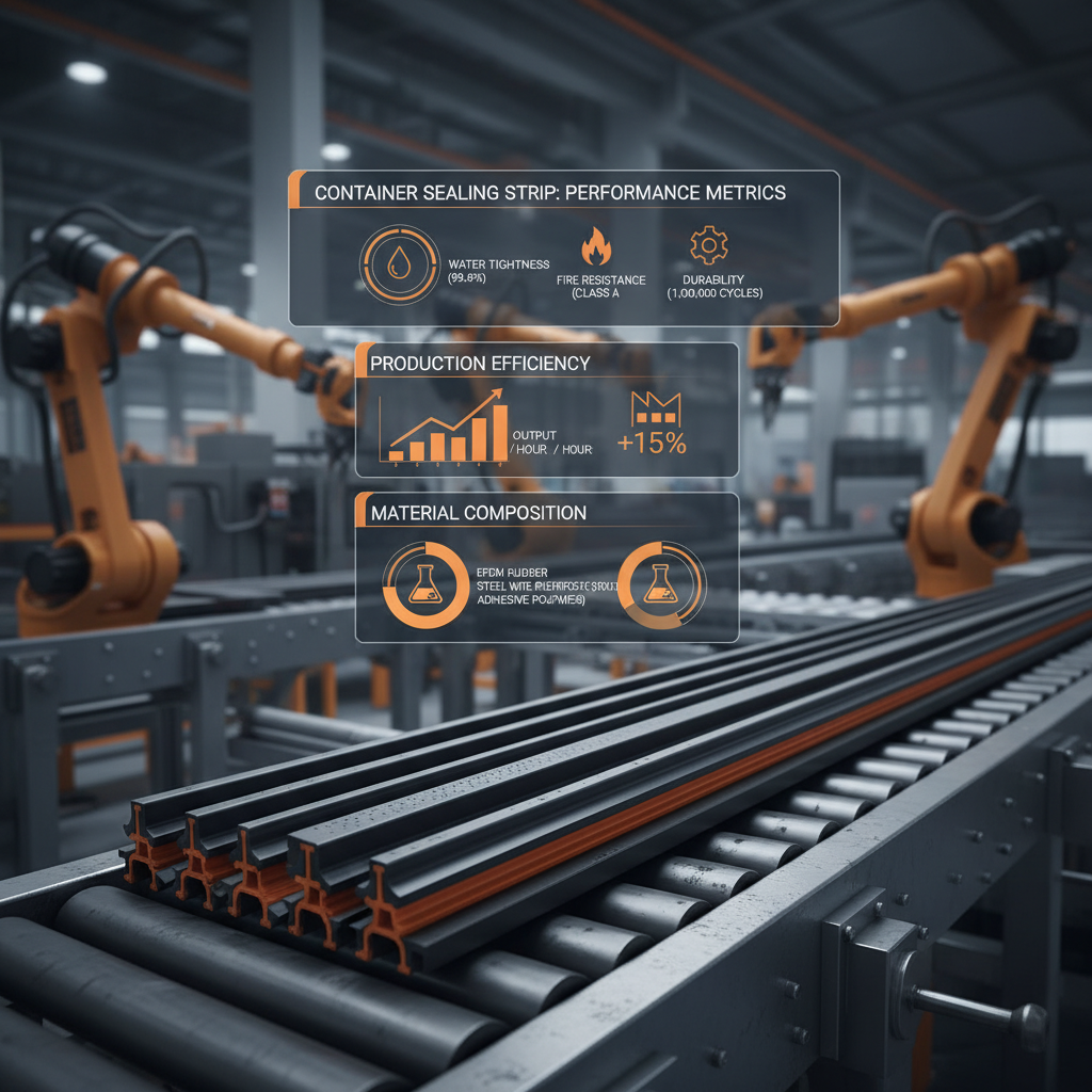 The Essential Role of Container Door Frame Sealing Strip in Global Trade