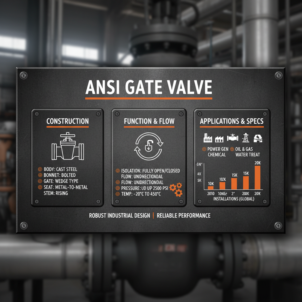 Understanding ANSI Gate Valve Design Applications and Future Trends