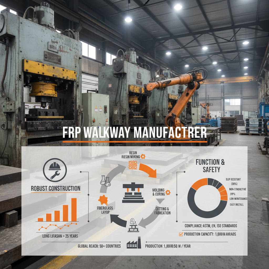 Leading FRP Walkway Manufacturer for Durable Infrastructure Solutions