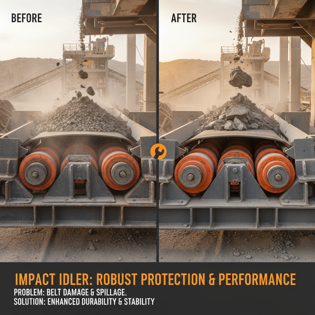 Optimizing Material Handling with Belt Conveyor Impact Idler Systems