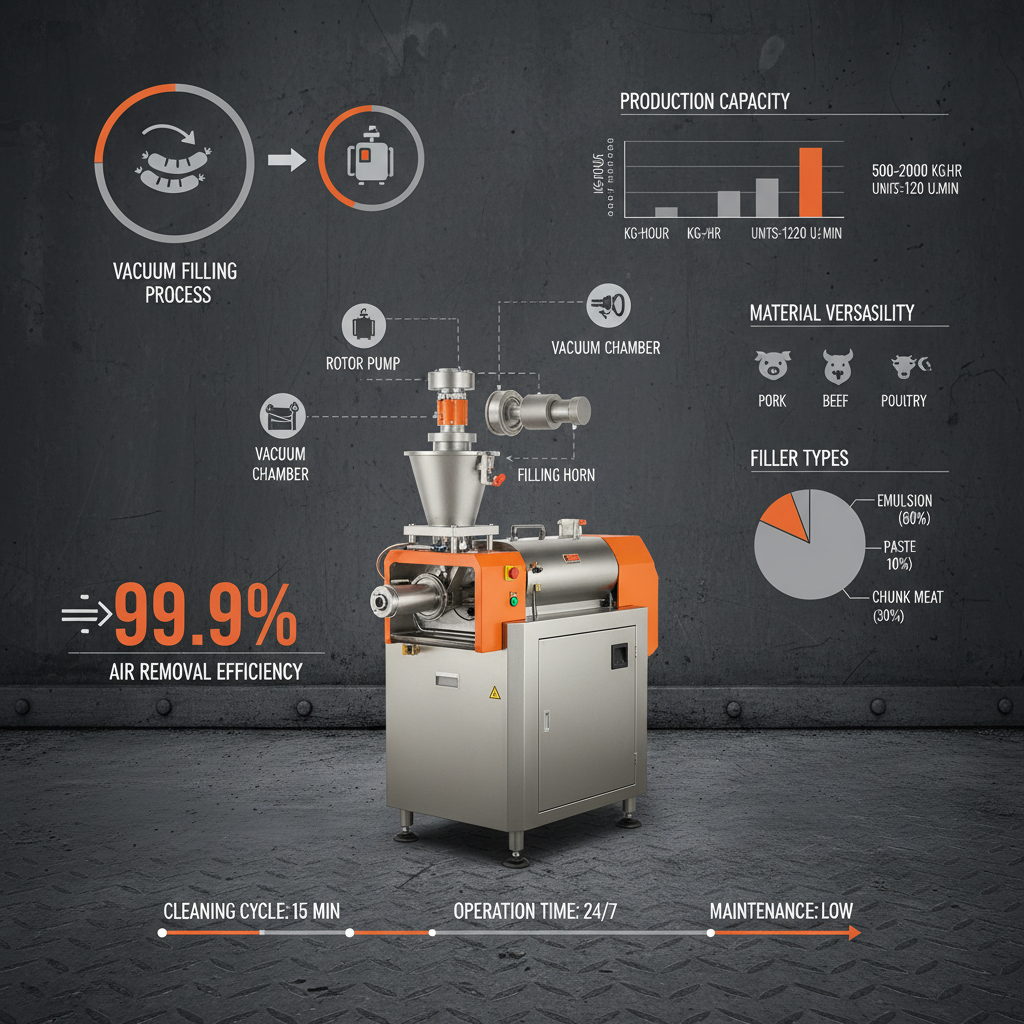 Explore the Advantages of a Vacuum Sausage Filler Stuffer for Efficient Production