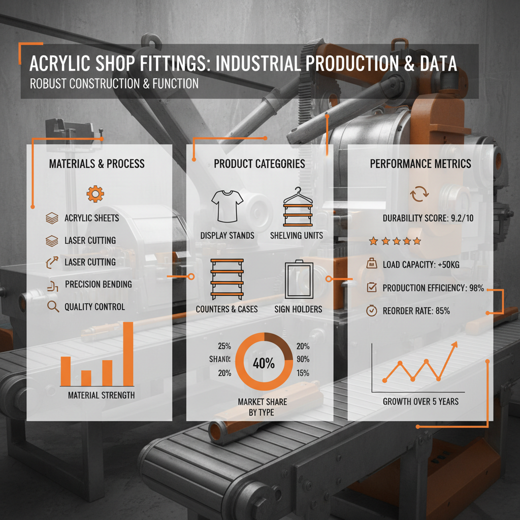 Revolutionizing Retail Displays with Durable Acrylic Shop Fittings