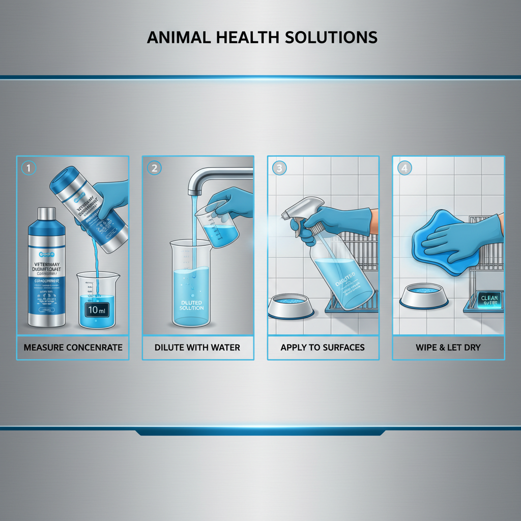 The Vital Role of Common Veterinary Disinfectants in Animal and Public Health