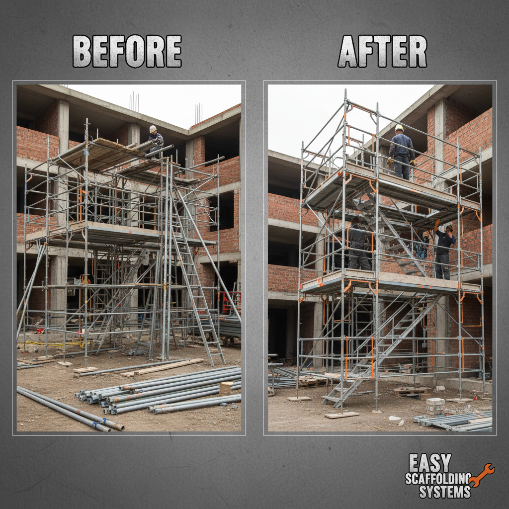 Revolutionizing Construction and Disaster Relief with Easy Scaffolding Systems