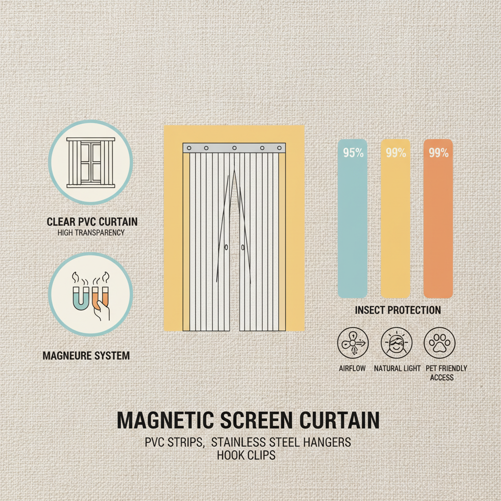 Innovative Magnetic Screen Curtain Solutions for Rapidly Deployable Shelter and Protection