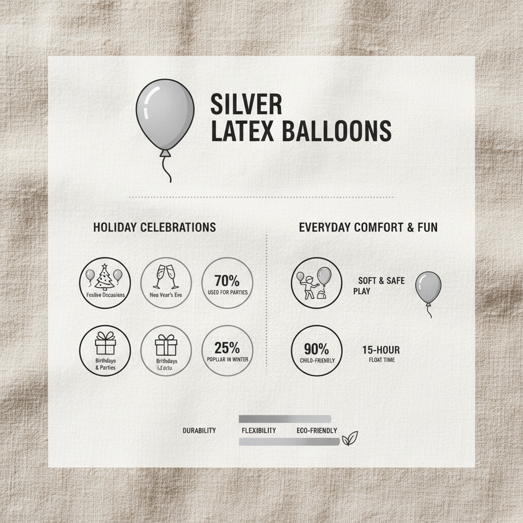 Exploring the World of Silver Latex Balloons Applications and Industry Trends