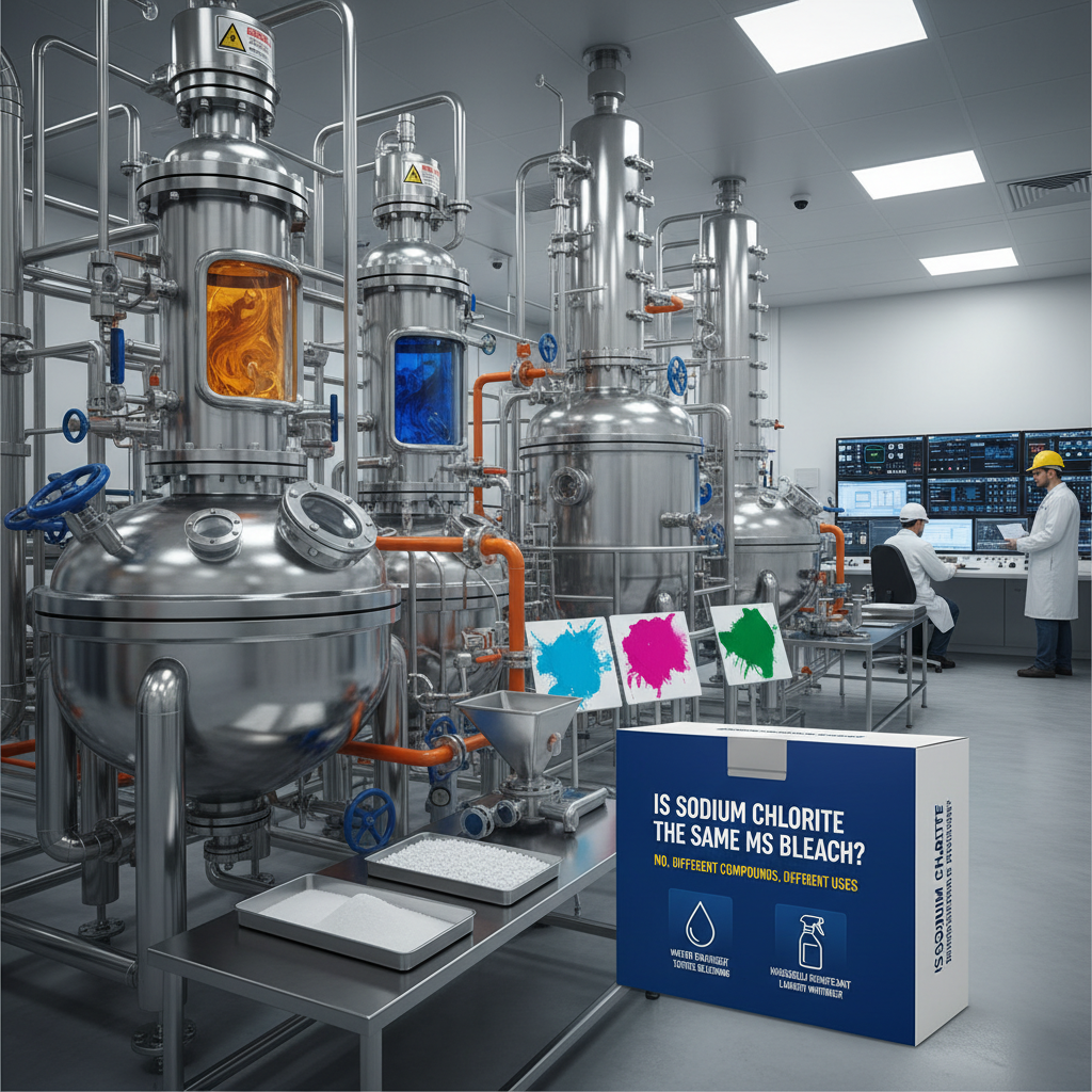 Is Sodium Chlorite the Same as Bleach Exploring Key Differences and Applications
