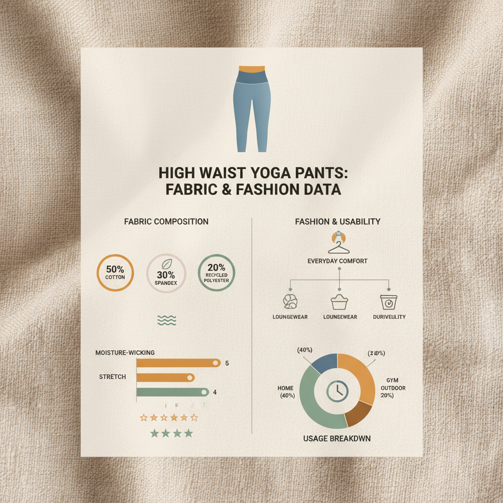 The Rising Popularity of High Waist Yoga Pants and Market Trends