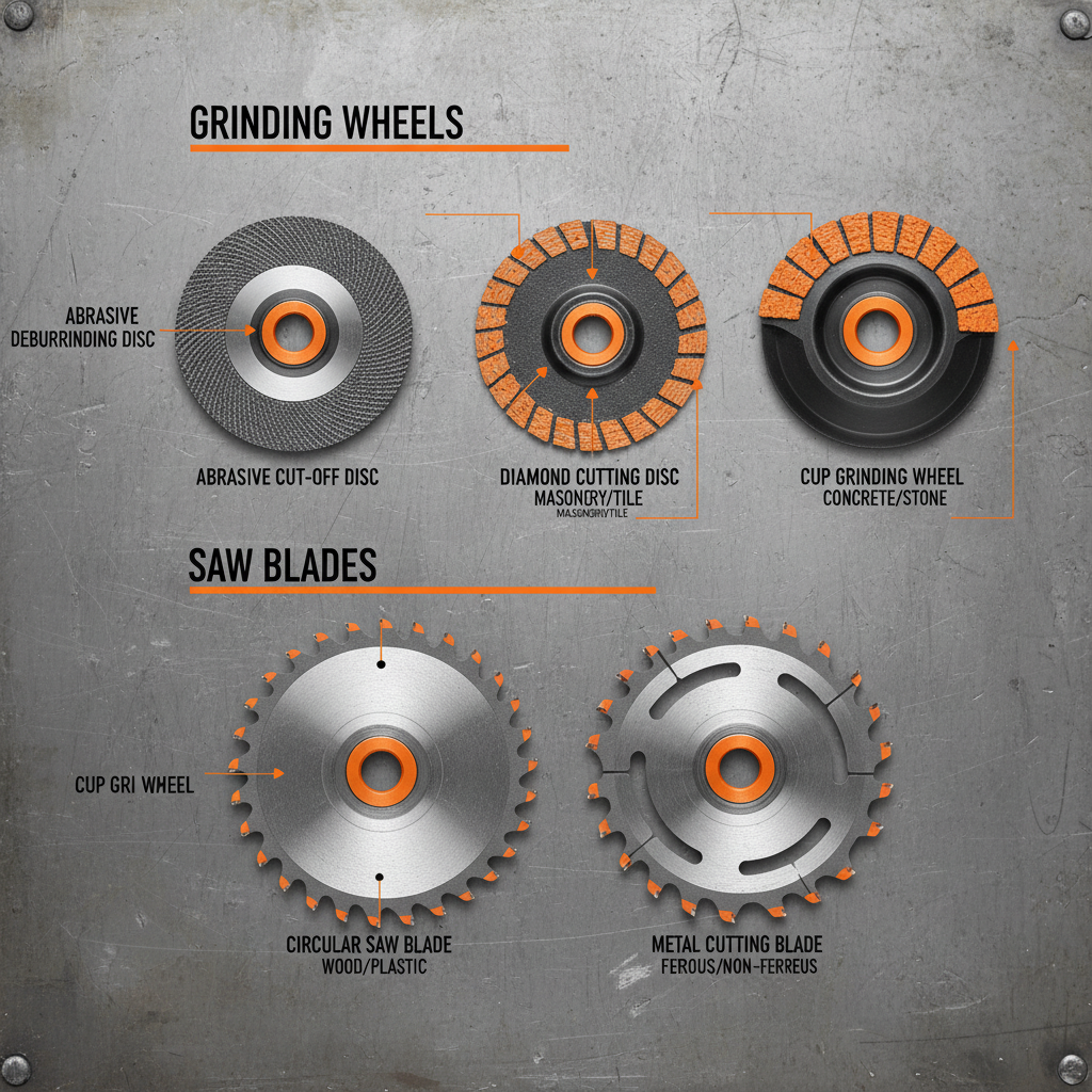 Exploring Different Types of Grinder Discs for Optimal Performance and Safety