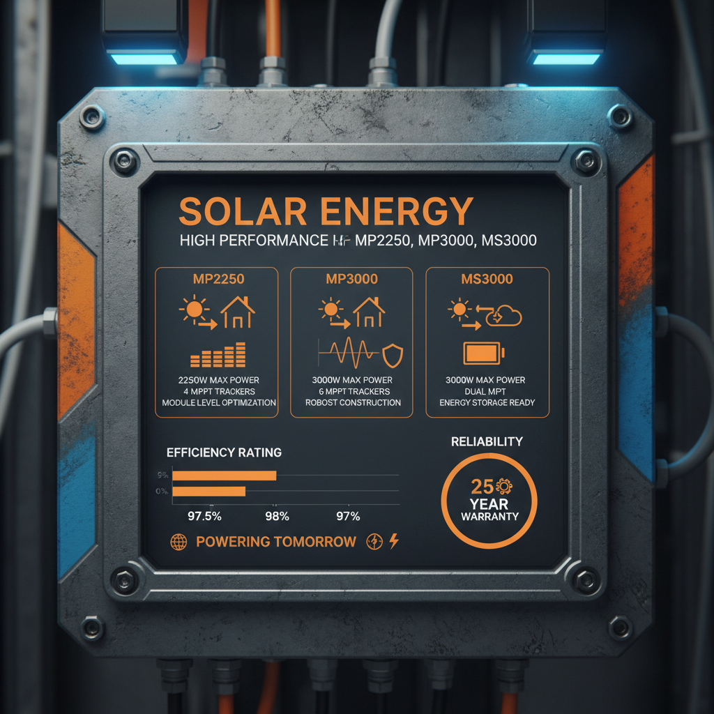 Maximize Solar Energy with High Performance Tsun Titan Microinverter MP2250 MP3000 MS3000 Solutions